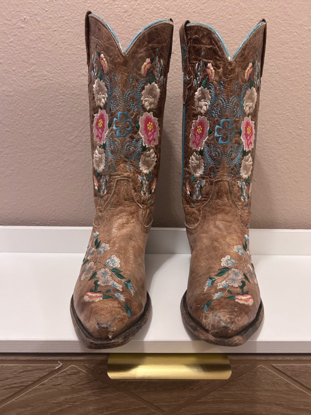 MACIE BEAN WOMEN'S ROSE GARDEN WESTERN BOOTS